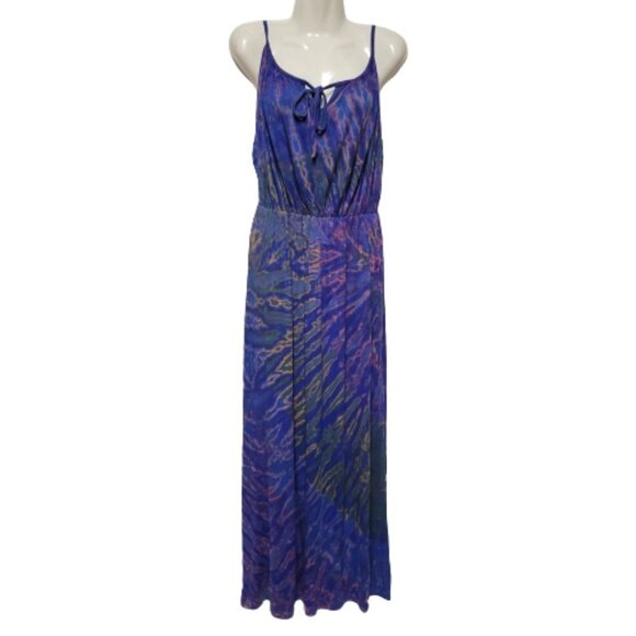 Spaghetti Strap Maxi Long dress Summer Dress Holiday Cruisewear- One Size - Picture 1 of 12